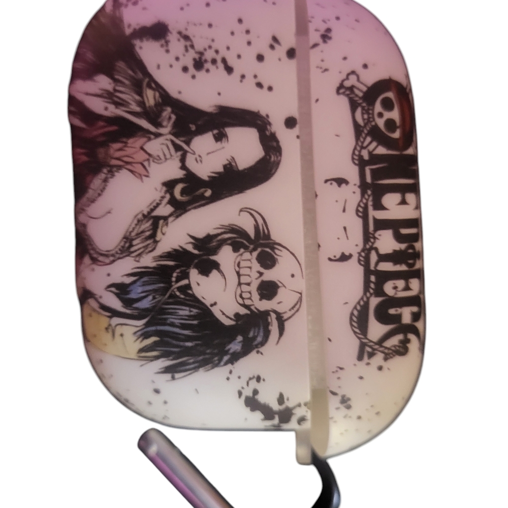 One Piece AirPods Case Cover - Black and White